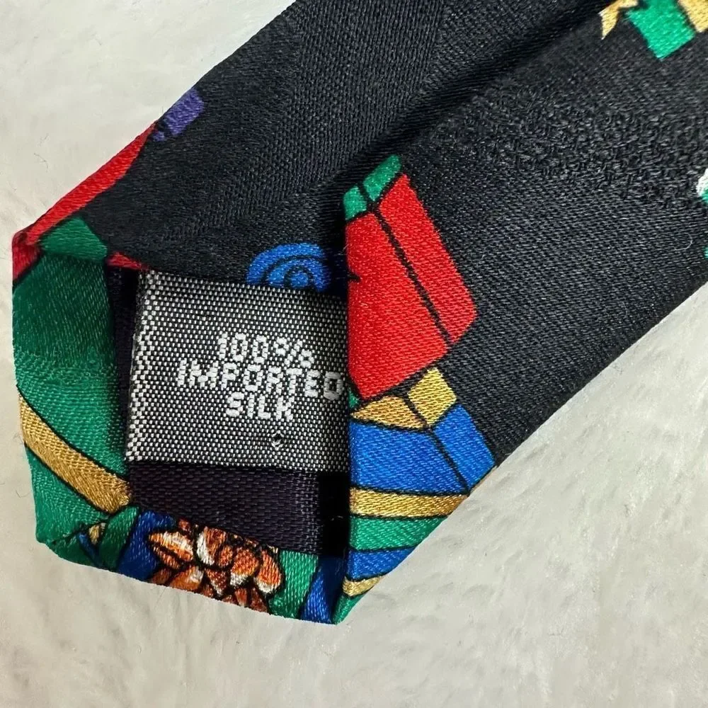American Traditions Multi Color‎ Christmas Gifts Tie
